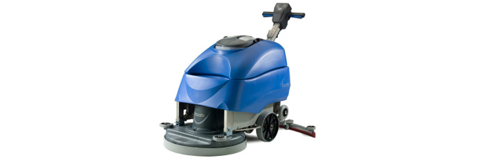 Floor Scrubbers in Storage Containers, GA